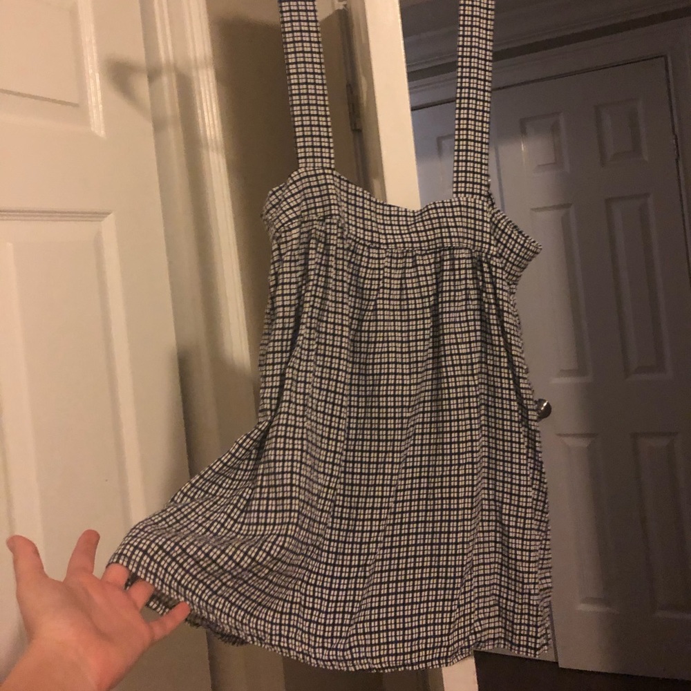 Checkered suspenders!
